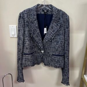 Paige Crop Chelsea Blazer wPuff Sleeve